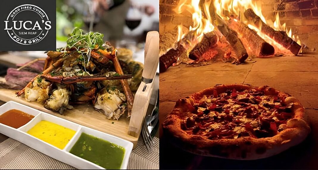 Luca's Wood Fired Cuisine, Siem Reap